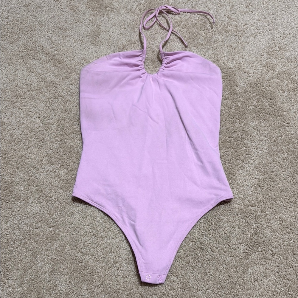 Aritzia Halter body suit